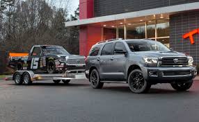 I like that the car has a sleek look but also has this aggressive and intimidating look that makes people look. 2018 Toyota Sequoia Near Central La All Star Toyota Of Baton Rouge