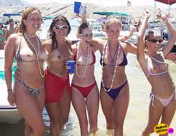They live together in a boring college dorm and are hungry for adventure. Spring Break Beach Flashing