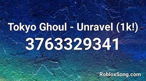 Unravel roblox id you can find roblox song roblox dragon simulator codesid here. Tokyo Ghoul Unravel 1k Roblox Id Roblox Music Codes