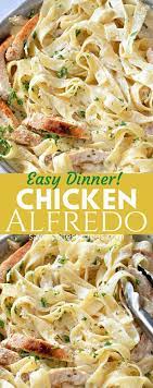 The 30 Minute Easy Chicken Alfredo Recipe Simple Chicken Alfredo Recipe Chicken Alfredo Recipes Chicken Alfredo Easy