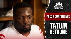 49ers LB Tatum Bethune discusses what he's learned from ‘brother' Fred  Warner