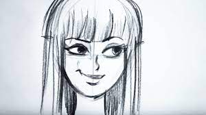 How To Draw A Smile - For Beginners - Youtube