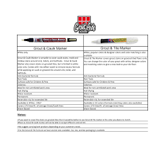Grout Aide Grout Tile Marker Skm Industries