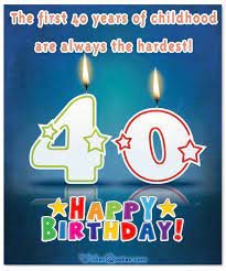 Funny birthday wishes for friend turning 40. Happy 40th Birthday Wishes And Cards By Wishesquotes