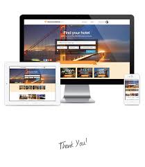 Accommodation Com Hotel Booking Website Concept On Web Design Served Hotel Booking Website Website Inspiration Web Design