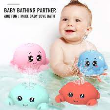 Munchkin float and play bubbles bath toy. New 2021 High Quality Baby Bath Toy Light Up Bath Toys With Led Sprinkler Bathtub Toddlers Infant Kids Toys Accessories For Kids Gags Practical Jokes Aliexpress