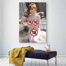 Asian Woman Sexy Big Boobs Naked Girl Japanese Porn Star Posters and Prints  Canvas Painting Wall Art For Home Living Room Decor