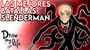 The slender man is a supernatural creature that is described as appearing as a normal human being but he is described as being 8 feet tall and he has vectors or extra appendages that are described. Draw My Life En Espanol Hoy En Draw My Life Te Traemos Las Mejores Batallas De Slenderman El Personaje Mas Famoso De Los Creepypastas No Te Lo Pierdas Https Youtu Be Ly7r37skidc Slenderman Slendermanbatallas