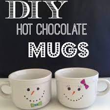 Snowman Mugs Easy To Make Hot Chocolate Mugs Diy Christmas Mugs Sharpie Crafts Diy Christmas Gifts