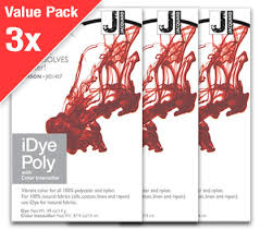 Idye Poly Crimson Red 3x Value Pack