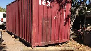 How to move a shipping container diy. Moving A Shipping Container Alone Youtube