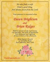 When it's about best wedding invitation wording, you need to know that a wedding invitation wording has a fixed setup or fixed technique which followed by all over world. Christian Wedding Invitation Wording Samples Christian Wedding Invitation Wording Christian Wedding Invitations Wedding Invitation Samples