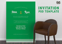 Psd mockups, vectors, illustrations, hd wallpapers and more. Free Wedding Invitation Psd Template Free Psd Mockup New Mockup