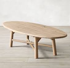 Surfboard coffee tables are a creative way to invite this timeless trend into your home. Surfboard Oak Coffee Table