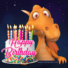 Collection by manisha chaudhari • last updated 3 weeks ago. Cute Dragon Birthday Gif Image For A Child Download On Funimada Com