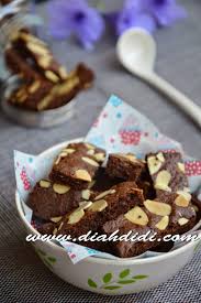 Resepi brownies cookies rangup yang mudah & sedap. Resepi Biskut Brownies Nipis Resepi Merory Sedap Betul