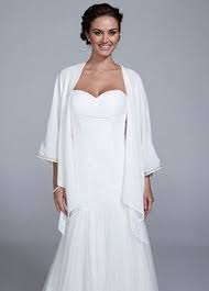 261522 Chiffon Wrap Wedding Dress Sleeves Accessories Jacket