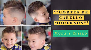 Los niños también comienzan a preocuparse por como vestir y lucir ante los demás. Cortes De Cabello Para Ninos Moda Y Estilo Youtube