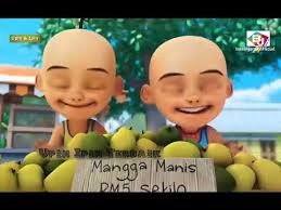 Upin Ipin Terbaru 2018 Jual Mangga Jeruk 2 Seringgit Upin Ipin Terbaik Youtube
