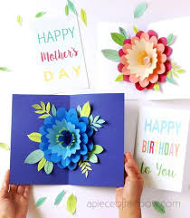 Click on an image or link below to view the full tutorials. Petal Perfection Diy Mother S Day Card Diyideacenter Com