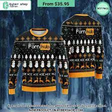 PornHub Hoe Hoe Hoe Chirstmas Sweater • Kybershop
