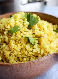 Indian Spiced Cauliflower Rice The Food Charlatan Vegetarian Recipes Whole Food Recipes Spiced Cauliflower