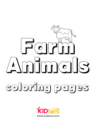 These free, printable summer coloring pages are a great activity the kids can do this summer when it. Farm Animal Coloring Printable Worksheets Kidpid Free Printable Worksheets Games