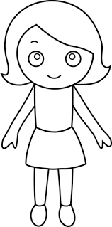 Little Girl Clip Art Little Girl 4 Coloring Page Png Coloring Pages For Girls Cute Coloring Pages Cool Coloring Pages