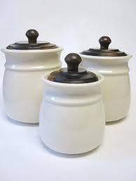 Check spelling or type a new query. White Canisters With Wooden Lids Ideas On Foter
