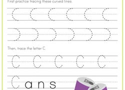 These printable worksheets are suitable for your 4 years old kids. Preschool Letters Worksheets Free Printables Education Com
