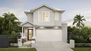 Living spaces wrap around a central pool and outdoor entertaining area while rooms on both levels pick up water views through a leafy street park. House Design Hamptons Style Comes To Aussie Coast The Canberra Times Canberra Act