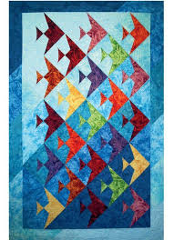 Folded Star Quilt Pattern Decorlinen Com Fish Quilt Pattern Quilts Fish Quilt