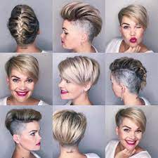Braided Pixie Hawk Short Hair Styles Easy Very Short Hair Short Hair Styles