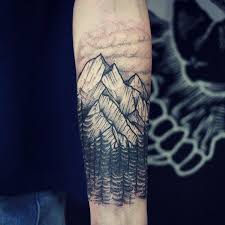 Linnutonpuu Forest Tattoos Mountain Tattoo Tattoos