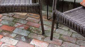 If the pavers do not have any sign of algae or mold growth, simply use a power washer to clean the top surfaces of the concrete. How To Clean Patios And Outdoor Surfaces