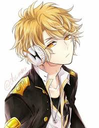 Looking for the best wallpapers? Title Anime Guy Golden Blonde Hair Yellow Orange Golden Eyes Coat Casual Ring Necklace Lightning B Handsome Anime Cool Anime Guys Anime Guys With Glasses Naruto Amino