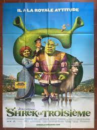 Poster Shrek 3 Drawing Cartoon Manga Child 47 3/16x63in | eBay