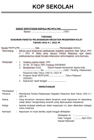 Contoh sk guru pondok pesantren. Download Sk Panitia Pesantren Kilat Tahun 2021 Maxtrimus