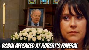 General Hospital Spoilers! Robin appeared at Robert's funeral, Robert's  shocking will was revealed