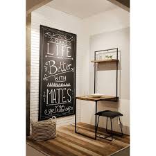 Union Rustic Langridge Floating Desk Wayfair Floating Desk Room Ideas Bedroom Solid Wood Desk