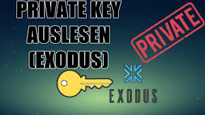 Bitcoin private is fork from bitcoin (btc). Private Key Auslesen In Exodus Private Key Bitcoin Wallet Deutsch Youtube