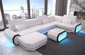 Leather Sectional Sofa Brooklyn U Shape Luxury Sofa Design Modern Sofa Living Room Sofa Design