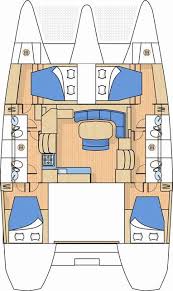 Lagoon 420 4 Cabin 4 Head Charter Layout Catamaran Boat Building Sailing Yacht