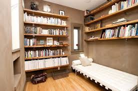 62 Home Library Design Ideas With Stunning Visual Effect Home Library Design Small Home Libraries Modern Family Rooms