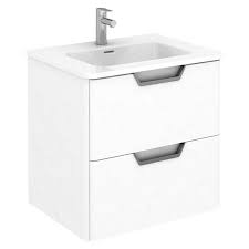Unterschrank mit waschbecken stehend hochglanz weiß 75 cm lieferumfang: Beauty Waschtischunterschrank 59 5 X 45 X 56 5 Cm Weiss Hochglanz Bauhaus
