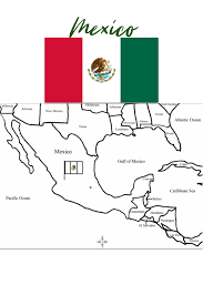 Learn About Mexico And Other Countries With Basic Geography Worksheets With Simple Maps For Easy Lear Geography Worksheets Geography Activities Basic Geography