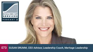 Susan Drumm, CEO Advisor, Leadership Coach, Meritage Leadership — Scaling  Up Services