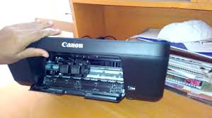 Canon pixma mg 3050 installieren : How To Replace Change Open Ink Cartridge From Canon Pixma E400 Printer Youtube