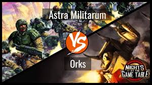 Kingslayer Stormtrooper Astra Militarum Vs Gorkanaut Orks