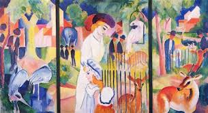 Gran Zoo Triptico 1913 Orfismo August Macke August Macke Macke Macke Art